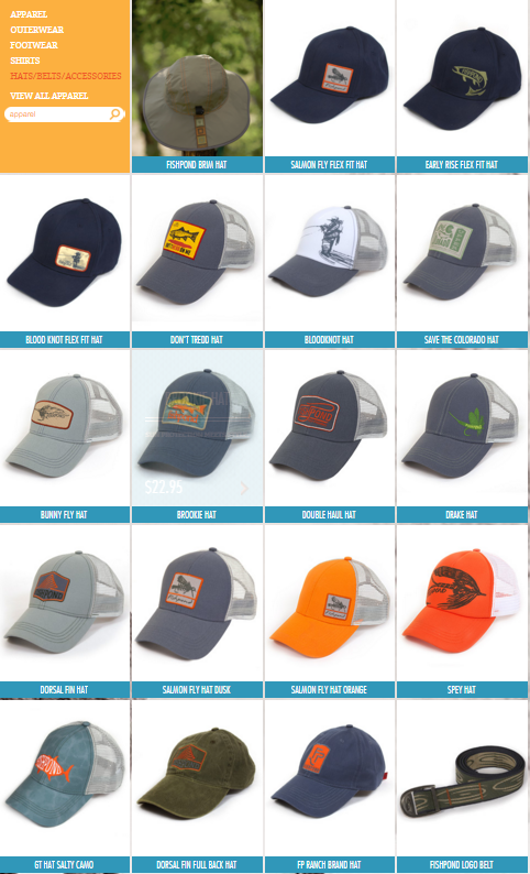 fishpond hats