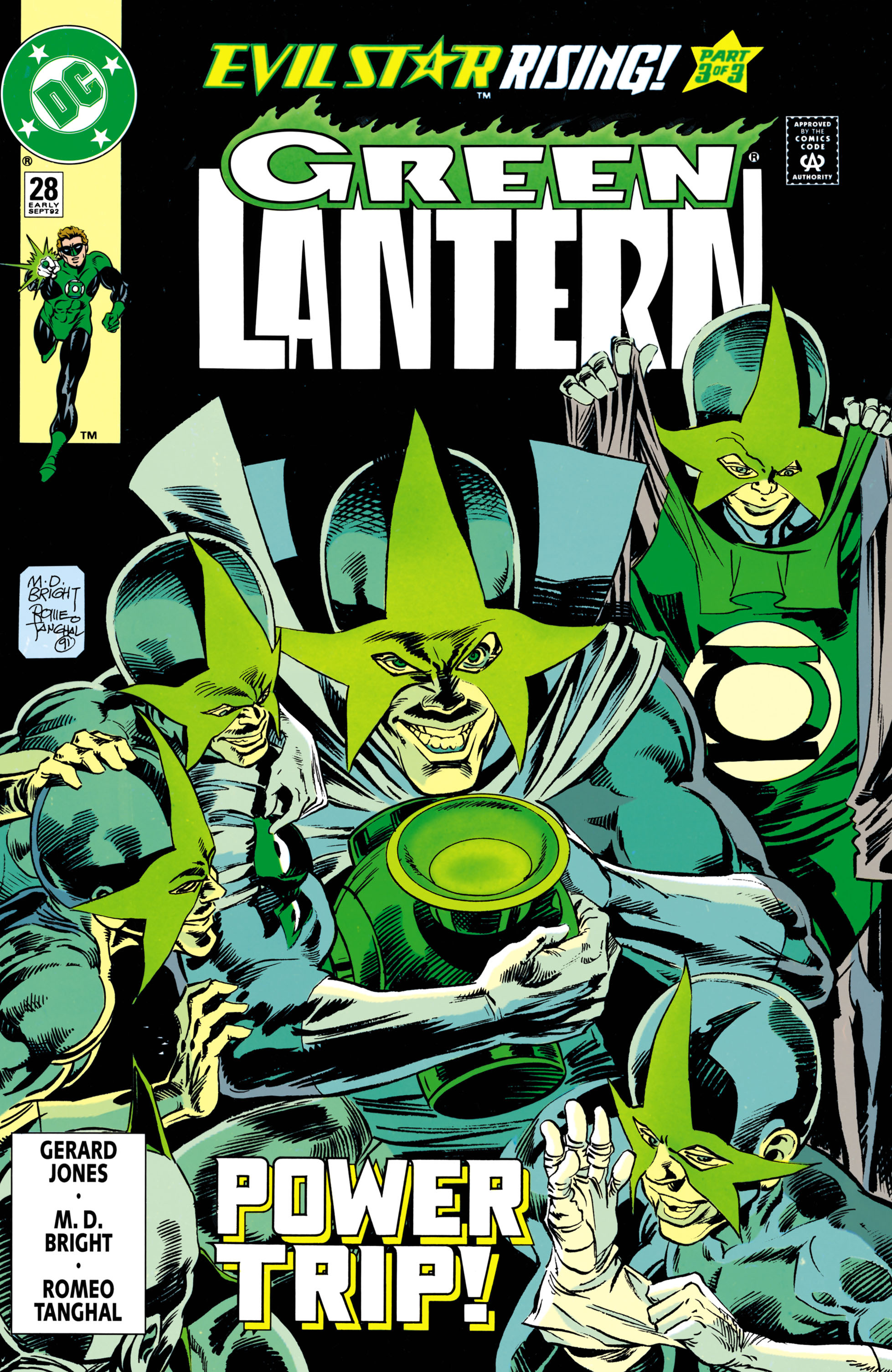 Read online Green Lantern (1990) comic -  Issue #28 - 1