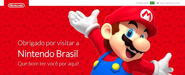 Nintendo volta a ter site PT-BR e reacende esperança de voltar ao Brasil 