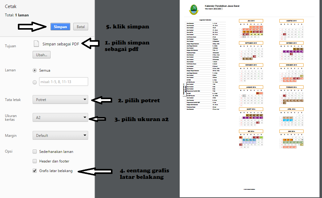CARA MUDAH MEMBUAT KALENDER PENDIDIKAN SECARA ONLINE CARA MUDAH MEMBUAT KALENDER PENDIDIKAN SECARA ONLINE