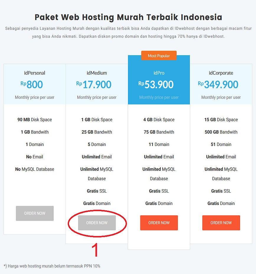 Cara Membeli Domain & Hosting Murah