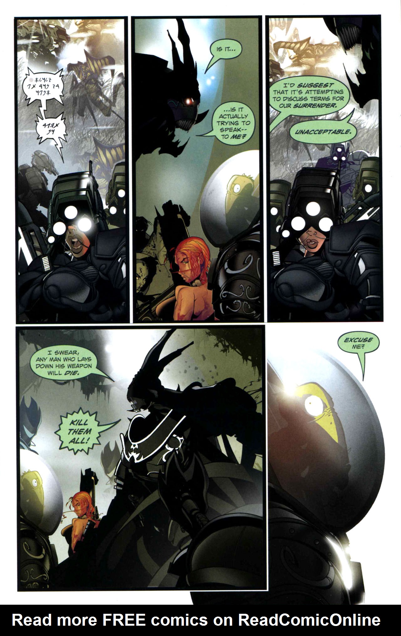 Read online Starship Troopers (2007) comic -  Issue #8 - 20