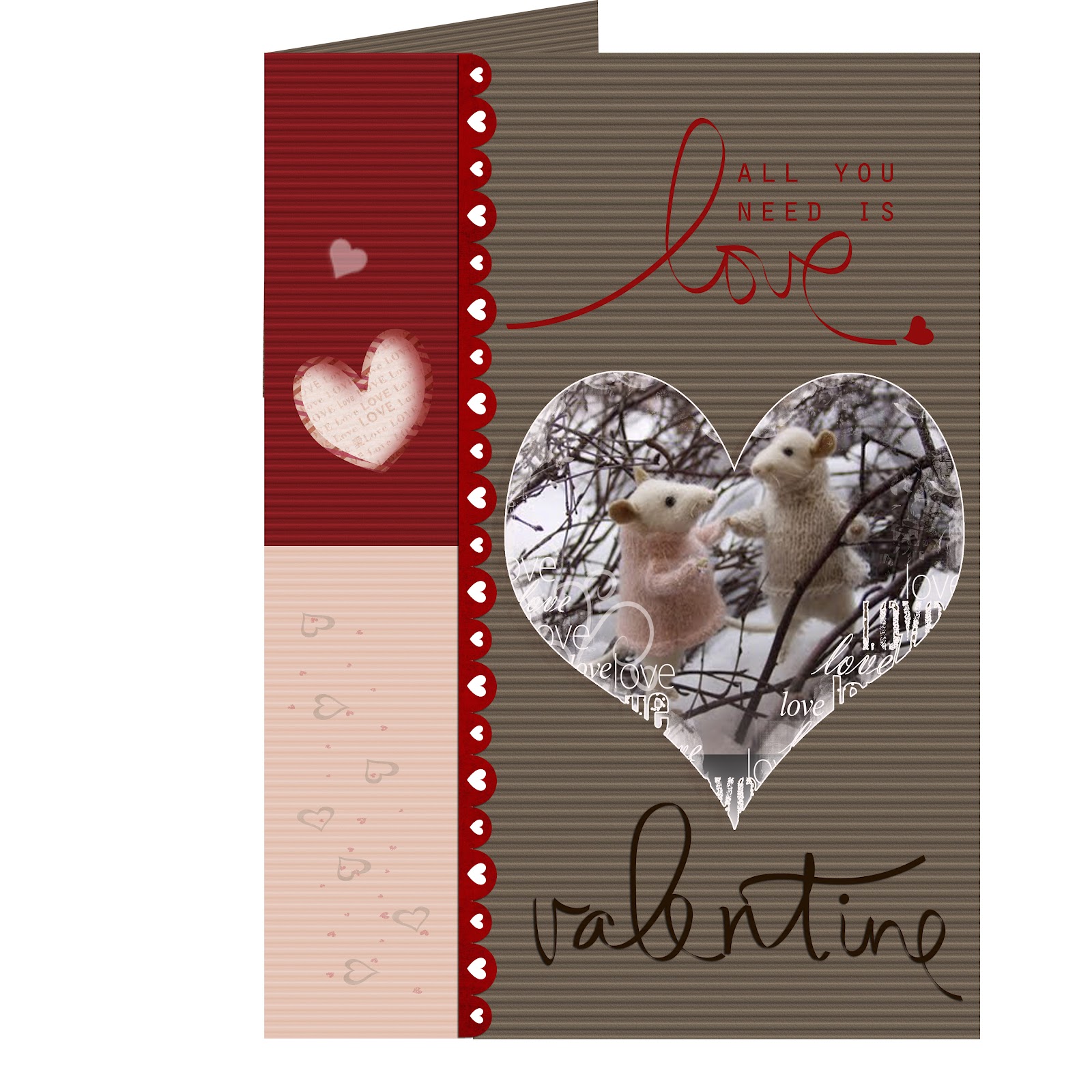 Lescrapbookingdemartinascrap Carte St valentin