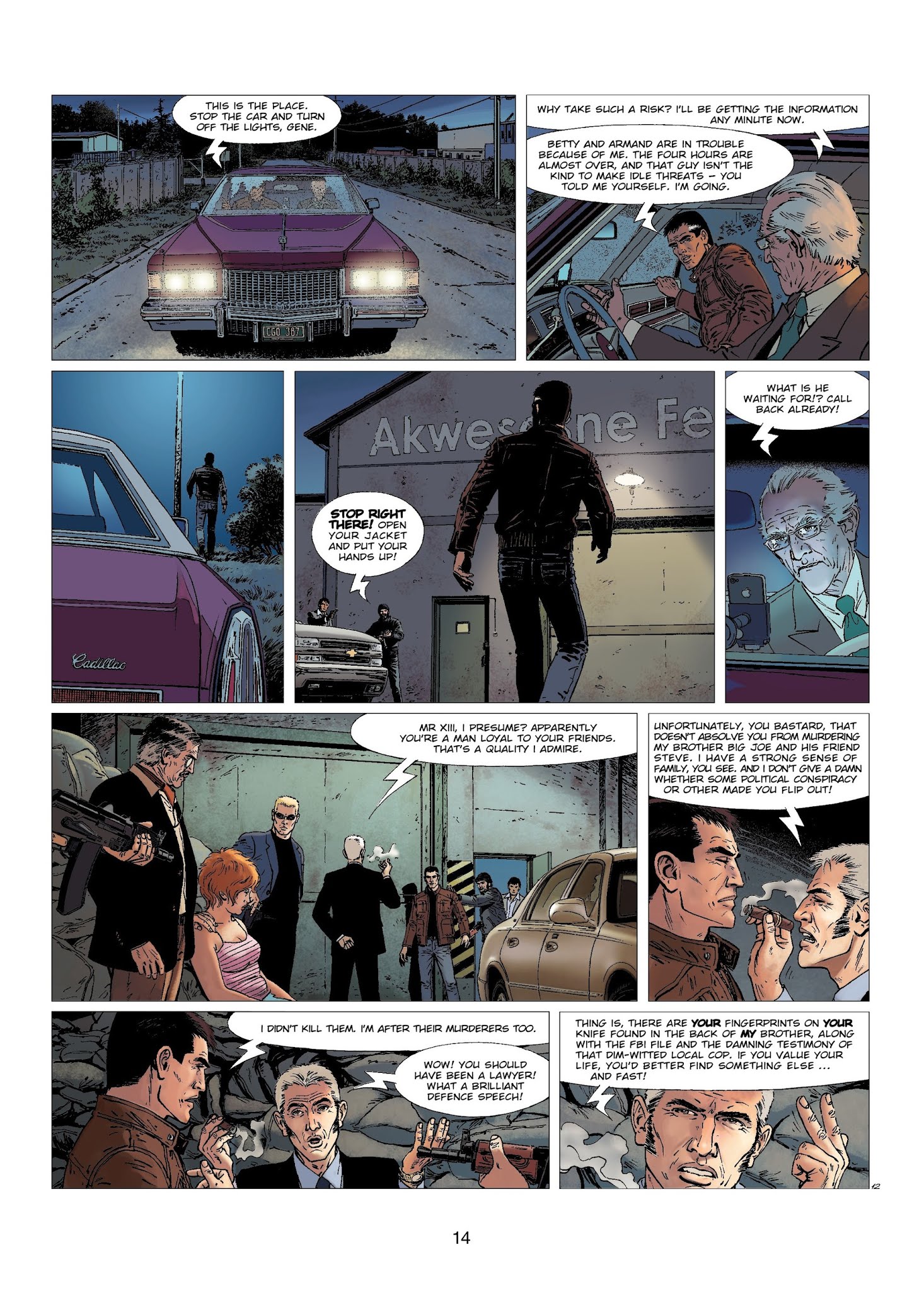 Read online XIII comic -  Issue #22 - 16