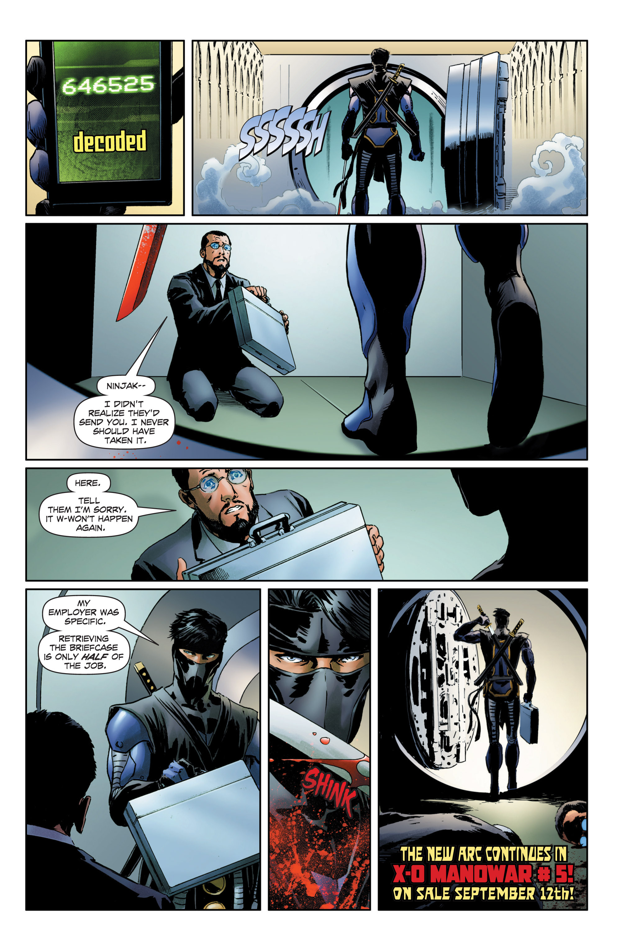 Read online X-O Manowar (2012) comic -  Issue #4 - 30