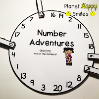 Number Wheels, Planet Happy Smiles