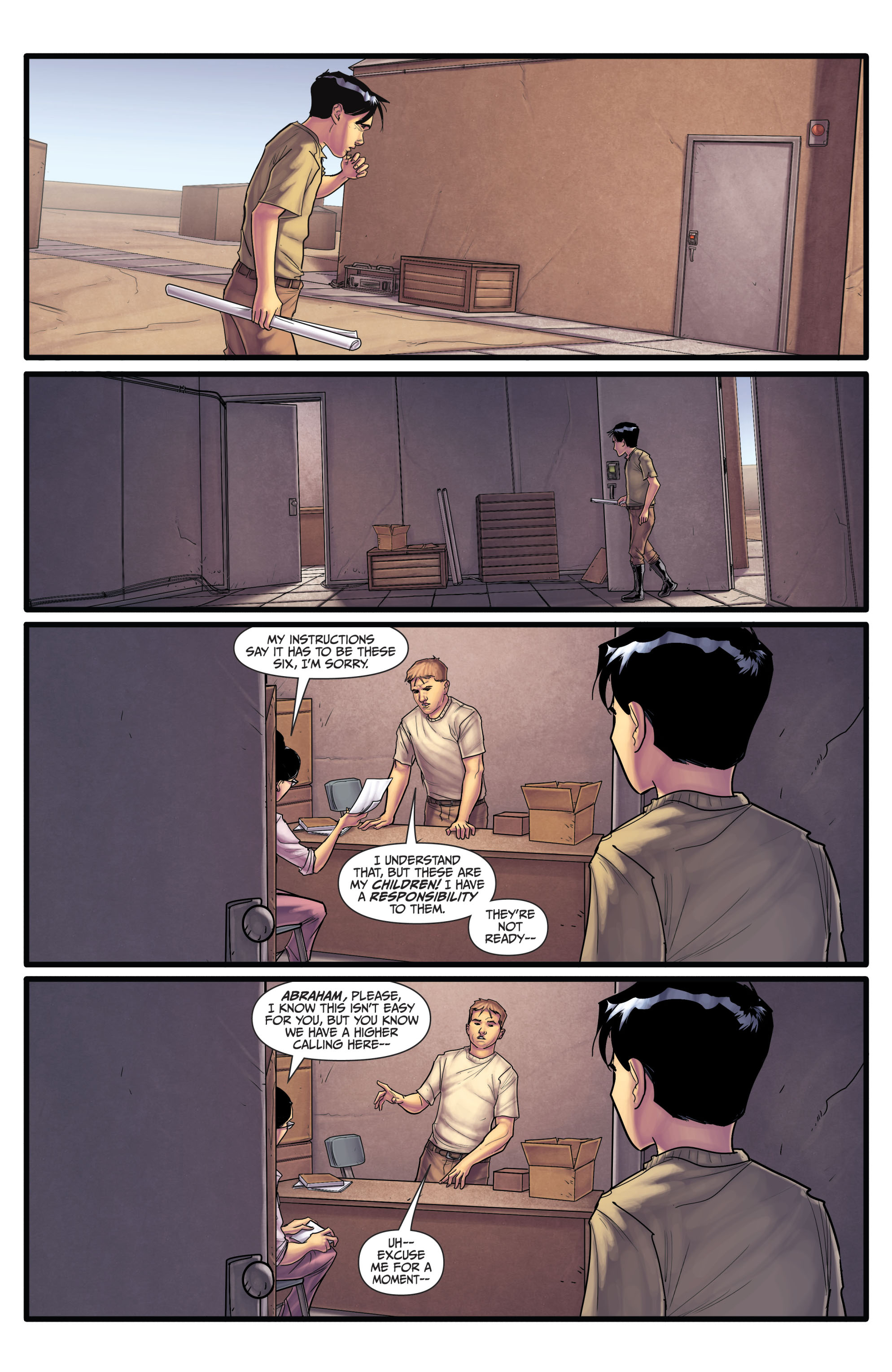 Read online Morning Glories comic -  Issue #18 - 11