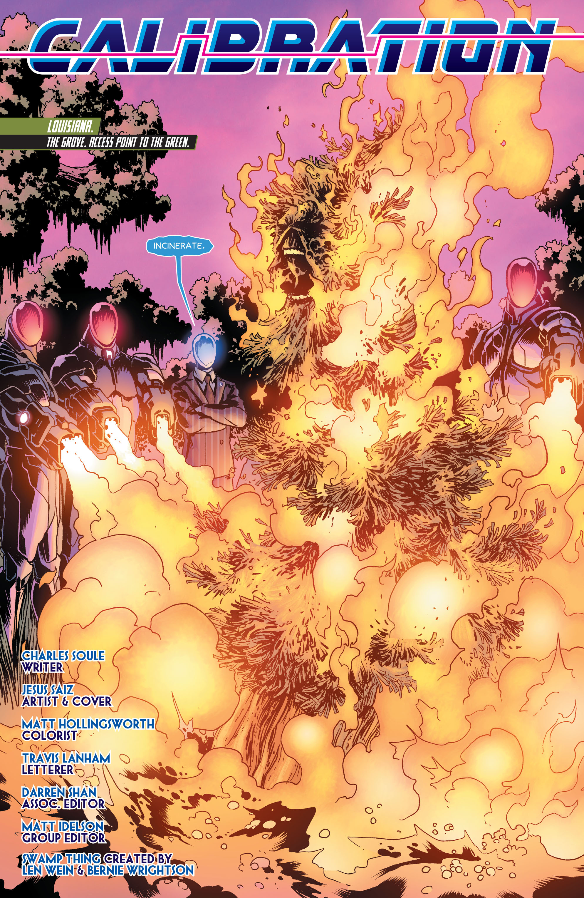 Read online Swamp Thing (2011) comic -  Issue #36 - 2