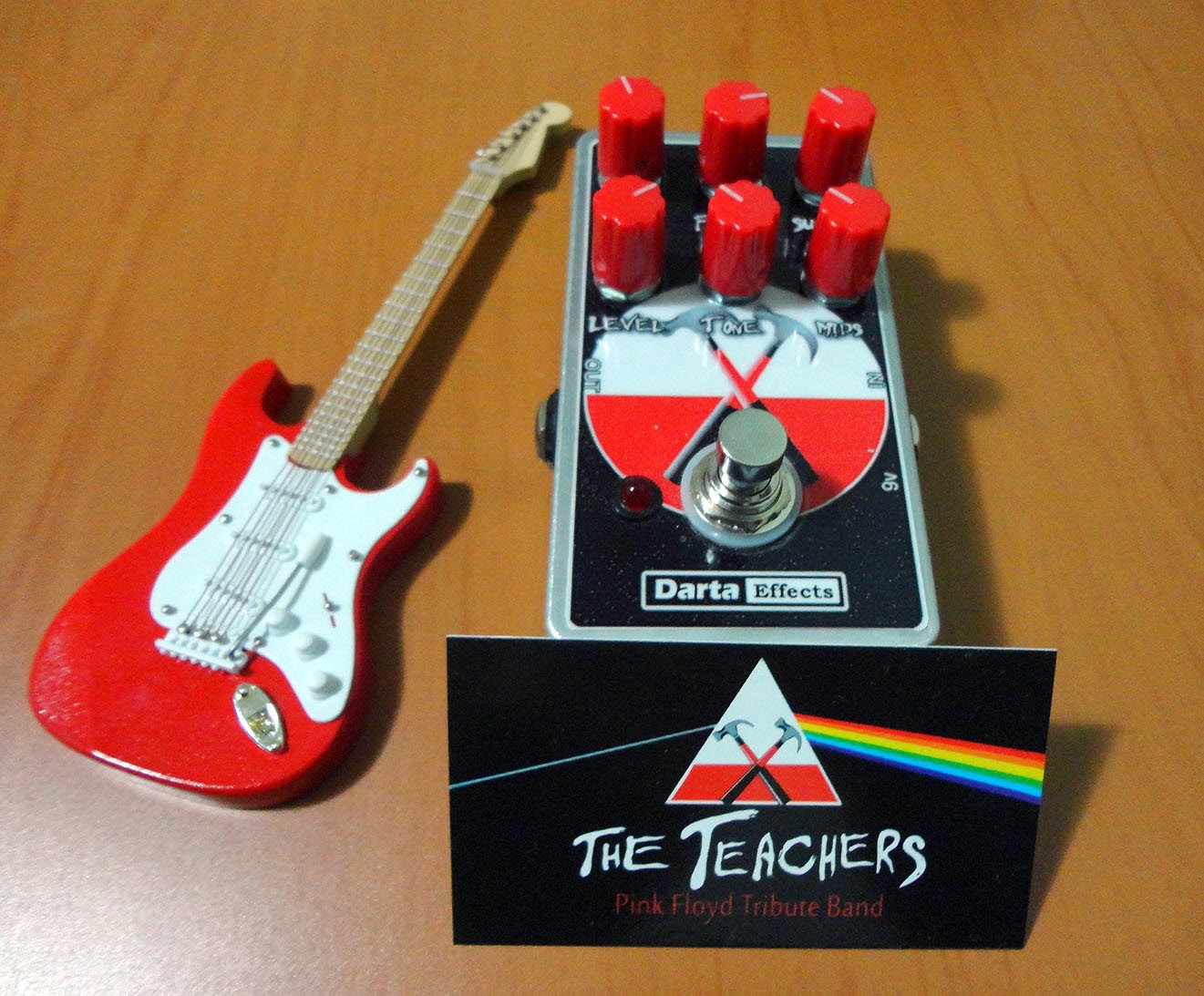 Pedal Darta Effects Musket (Pink Floyd Custom Art)