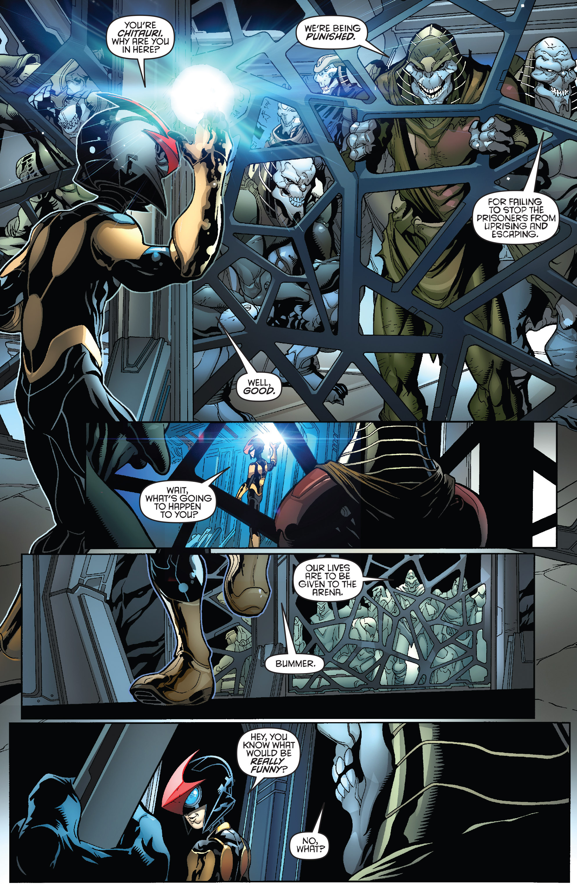 Read online Nova (2013) comic -  Issue #21 - 16