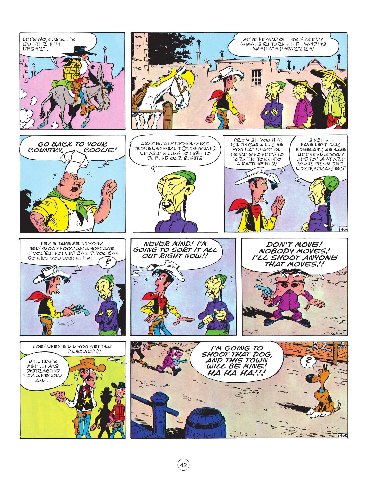 Read online A Lucky Luke Adventure comic -  Issue #75 - 44
