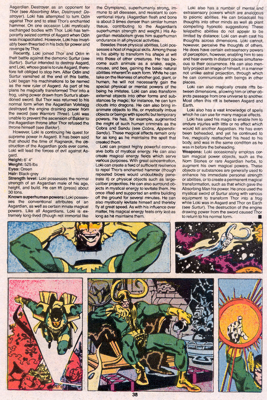 Read online The Official Handbook of the Marvel Universe Deluxe Edition comic -  Issue #7 - 40