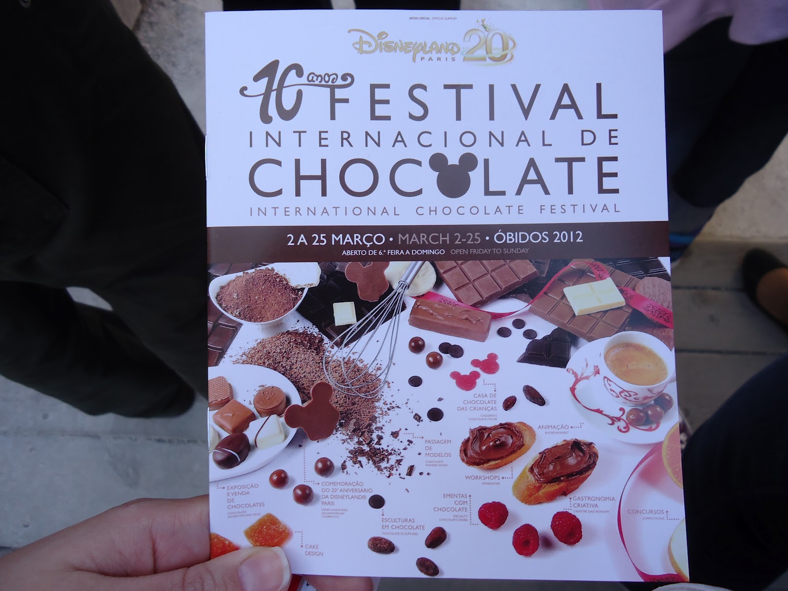 Viajar e estudar em Portugal Festival Internacional de Chocolate Óbidos