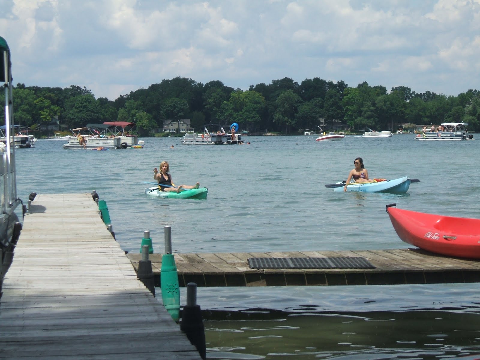 Wolter's WNC World Enjoying Clark Lake