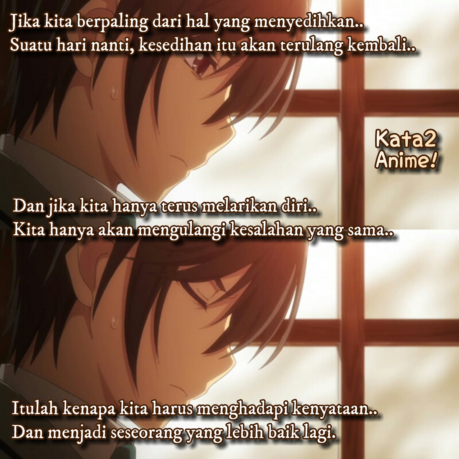 55 Kata Mutiara Gambar Anime Sedih Dan Kecewa