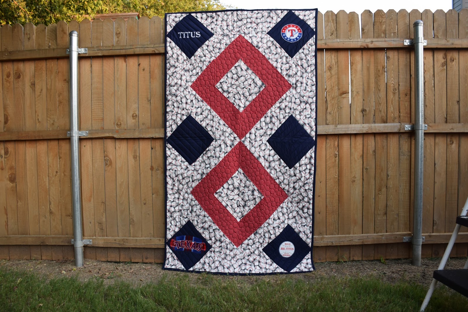 Things To Treasure: Texas Ranger Quilt