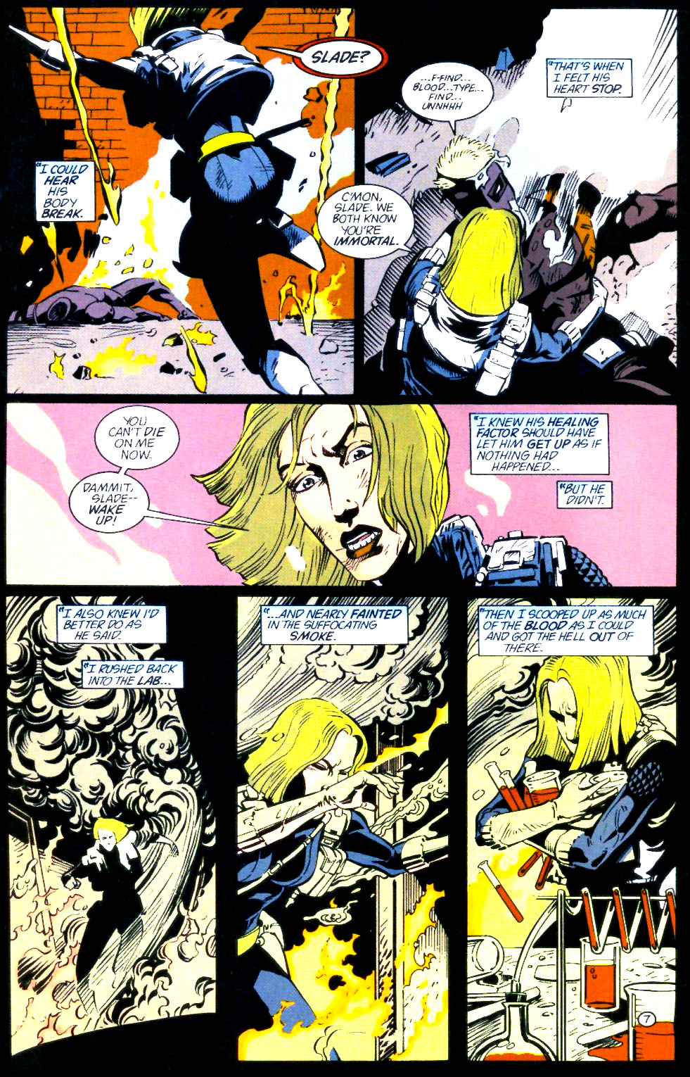 Read online Deathstroke (1991) comic -  Issue #60 - 8