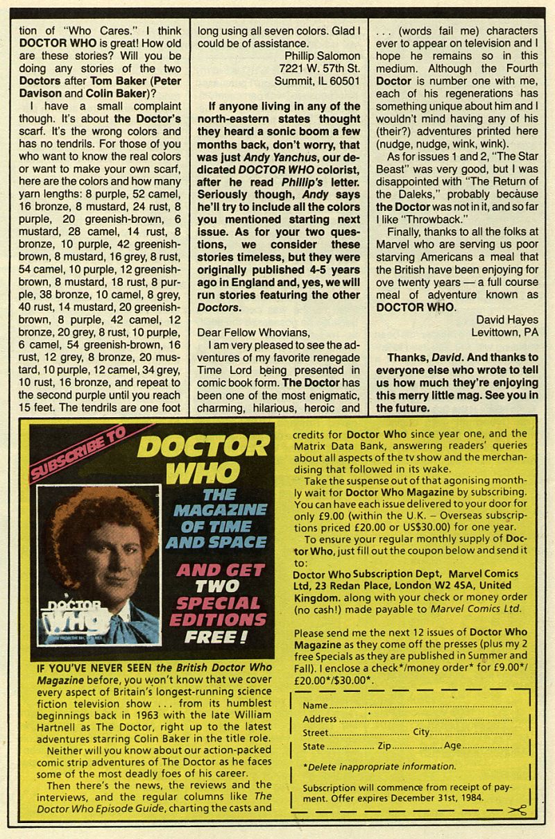 Doctor Who (1984) issue 5 - Page 34