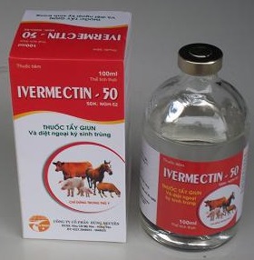 Ivermectin dùng cho thú y. Ảnh minh họa.