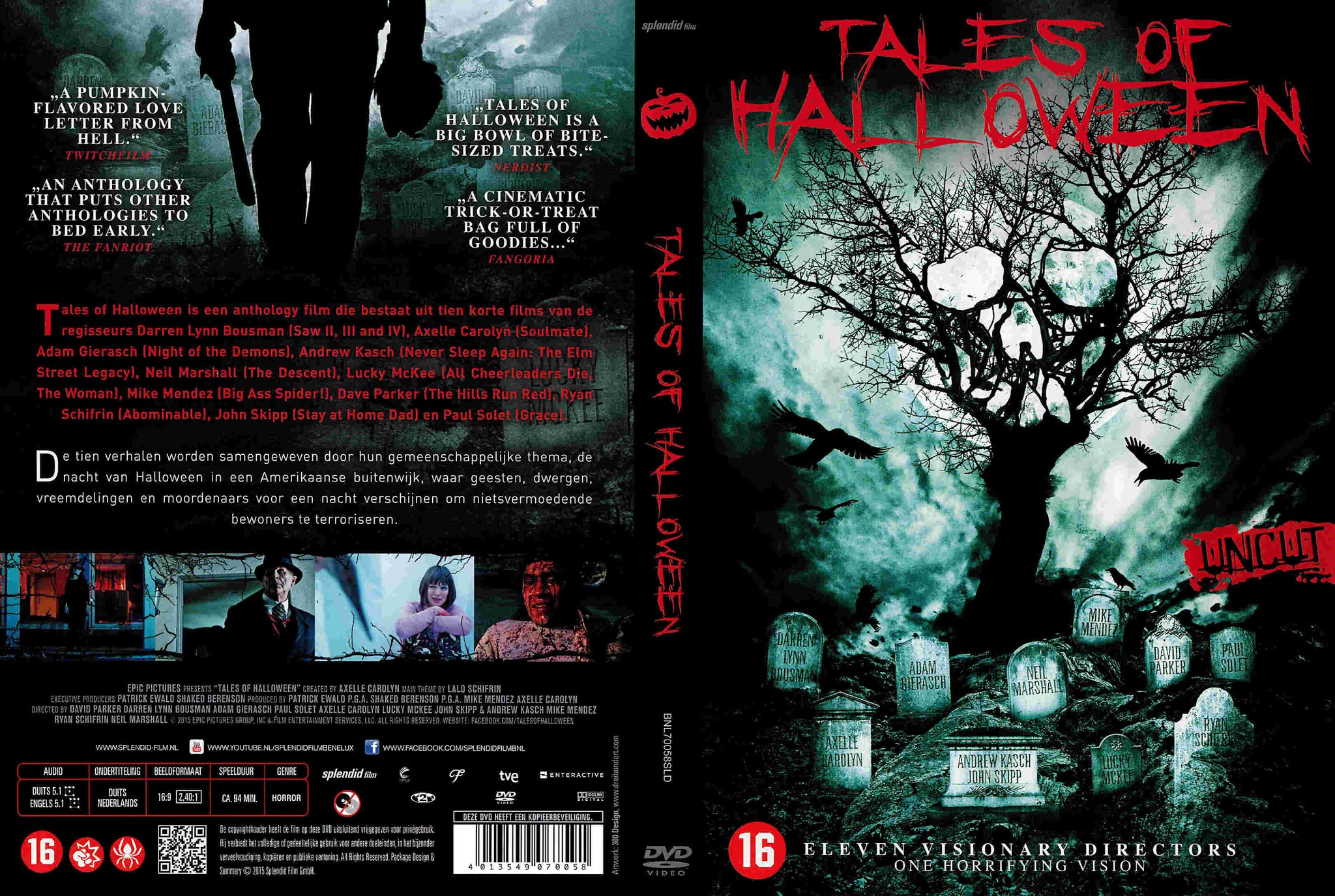 The Horrors of Halloween: Watch TALES OF HALLOWEEN (2015) Full