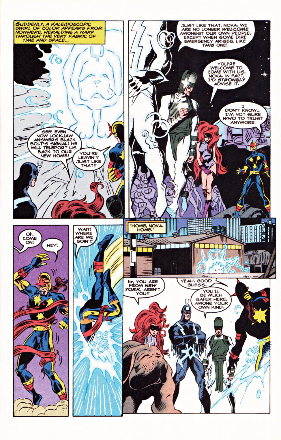 Read online Nova (1994) comic -  Issue #13 - 7