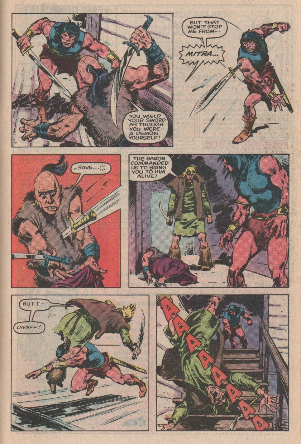 Read online Conan the Barbarian (1970) comic -  Issue #155 - 17