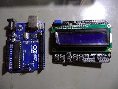 Arduino e Shield de display LCD e Teclado