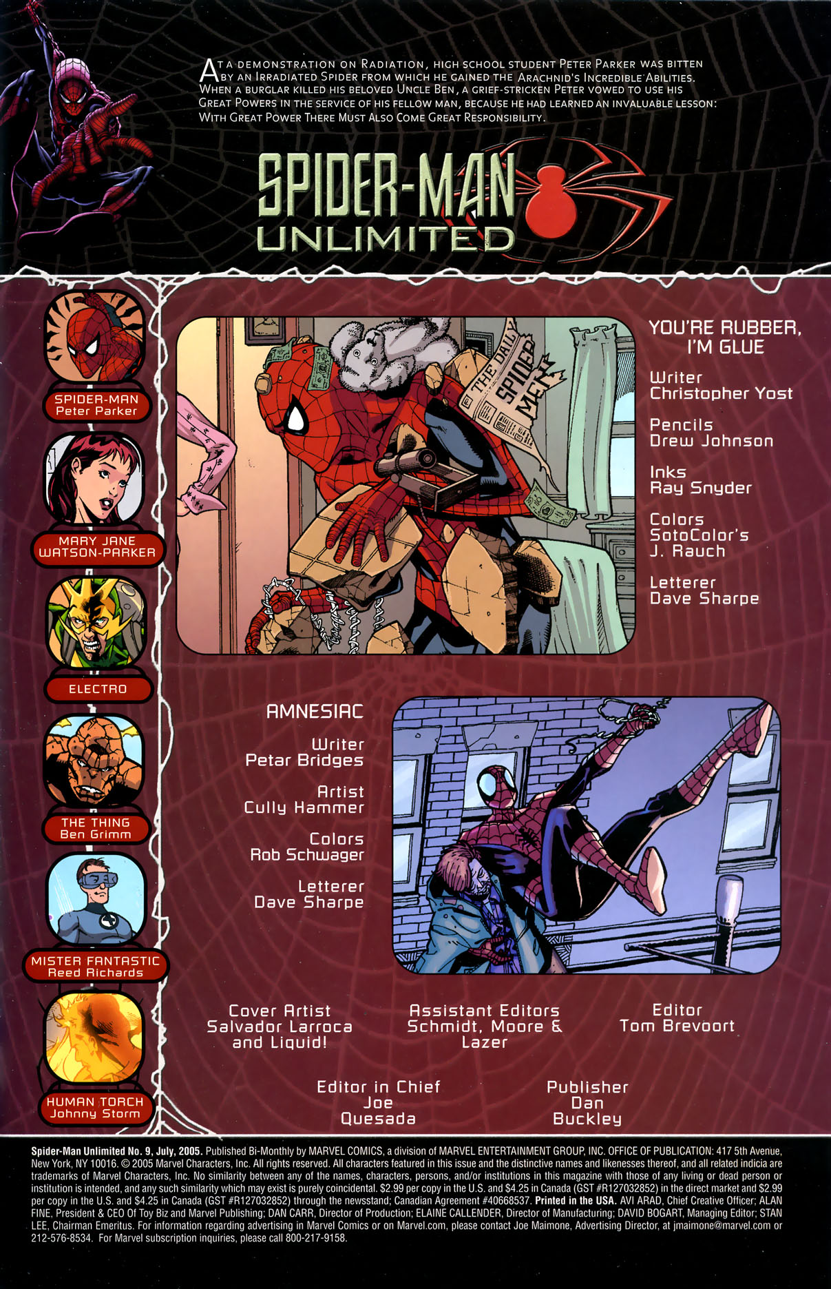 Read online Spider-Man Unlimited (2004) comic -  Issue #9 - 13