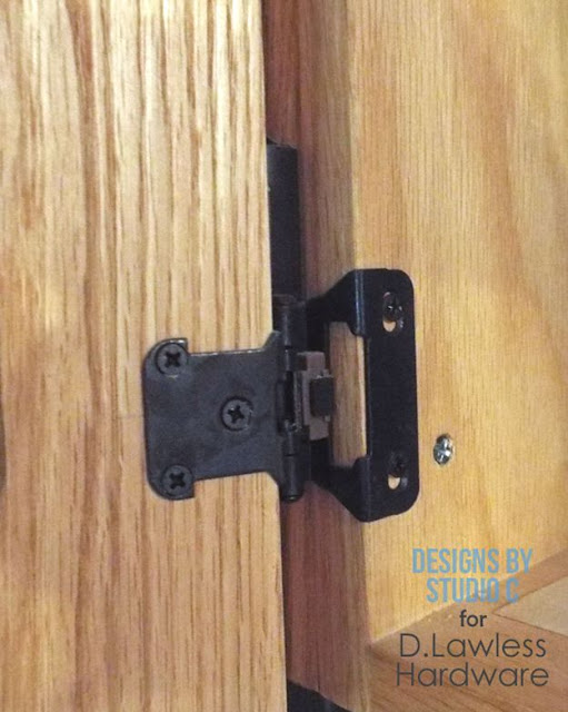 install overlay hinges