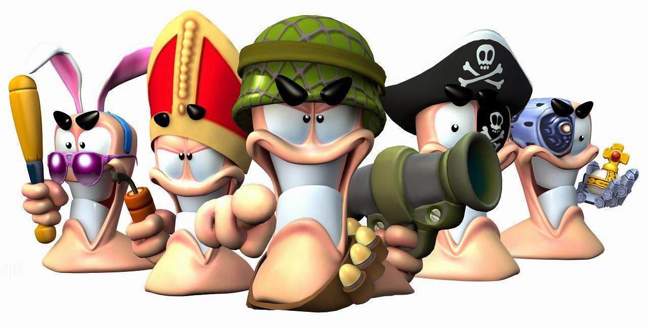 Segura essa! Worms completa 20 anos de disputas cheias de diversão e humor  - GameBlast