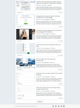 Việt Blogger Feeds Blogger Template