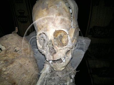 craneo de momia extraterrestre en cusco peru 2011