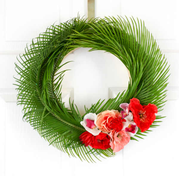 A Kailo Chic Life Craft It A Tropical Floral Wreath