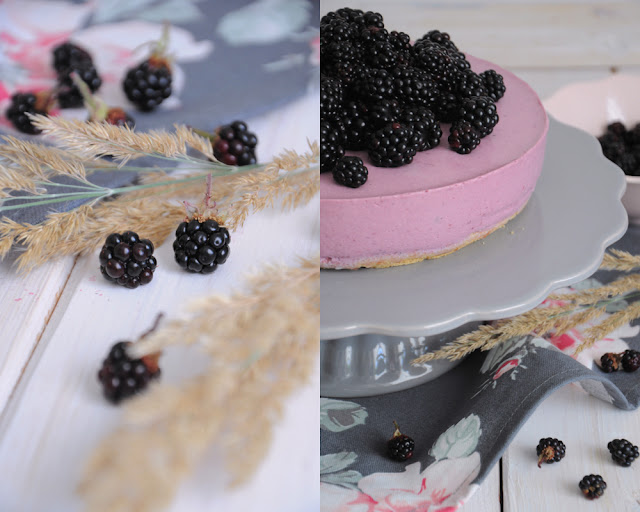 Krümelkreationen: Brombeer-Mousse-Torte mit griechischem Joghurt