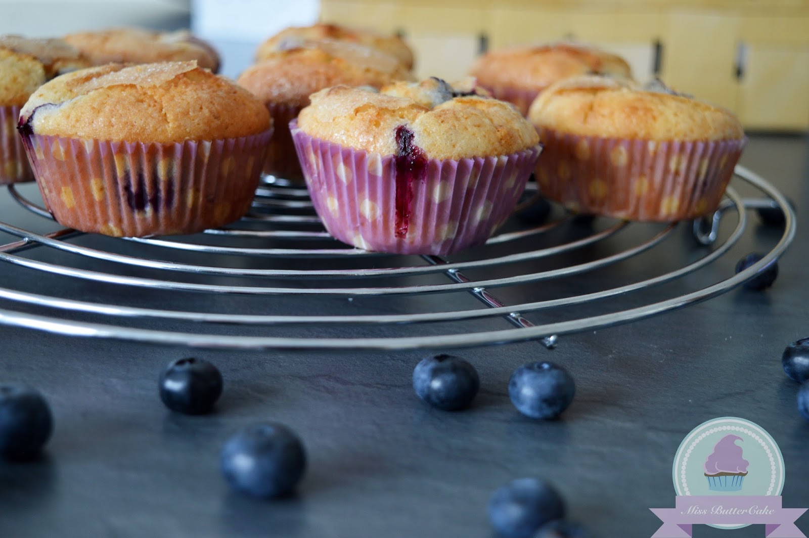 Miss-ButterCake : Blaubeer Muffins
