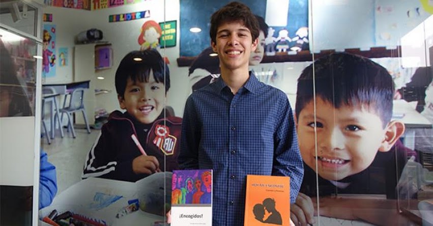 MINEDU: El escritor más joven del país presentó su nueva obra en la Feria del Libro - www.minedu.gob.pe MINEDU: El escritor más joven del país presentó su nueva obra en la Feria del Libro - www.minedu.gob.pe