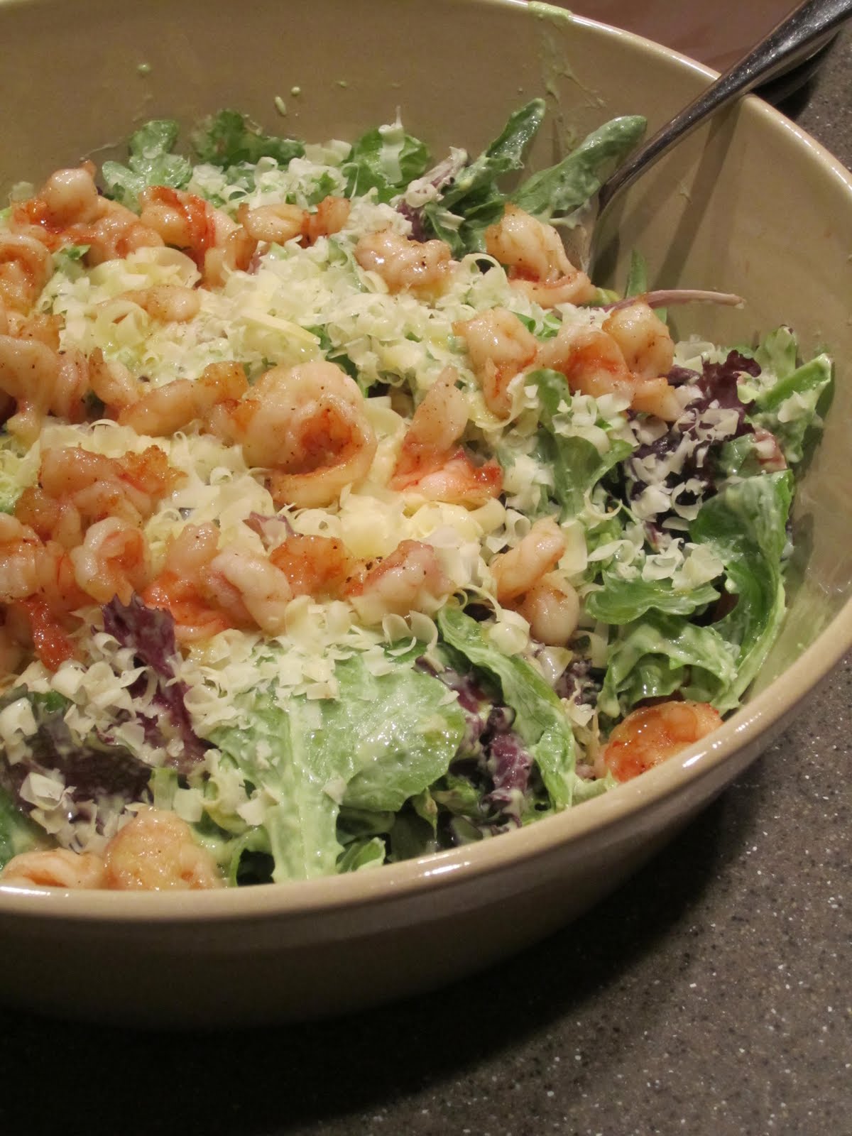 Food Finery: Warm Shrimp Salad