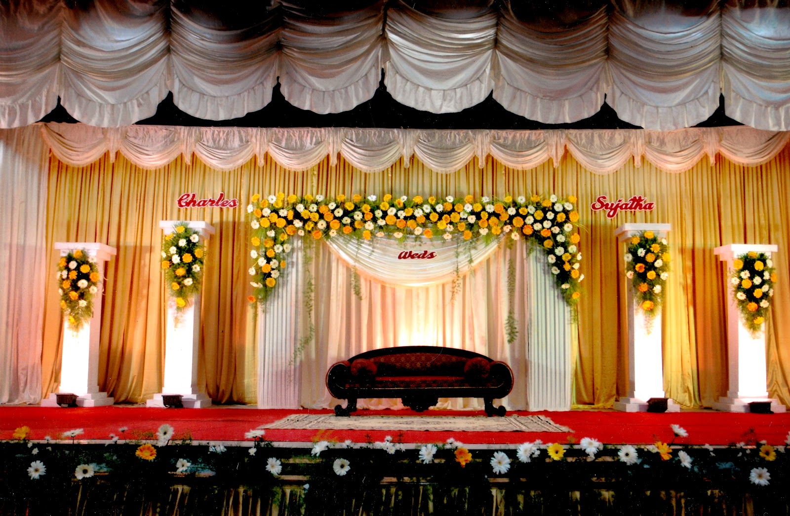  Indian  Wedding  Sets Stage  designs