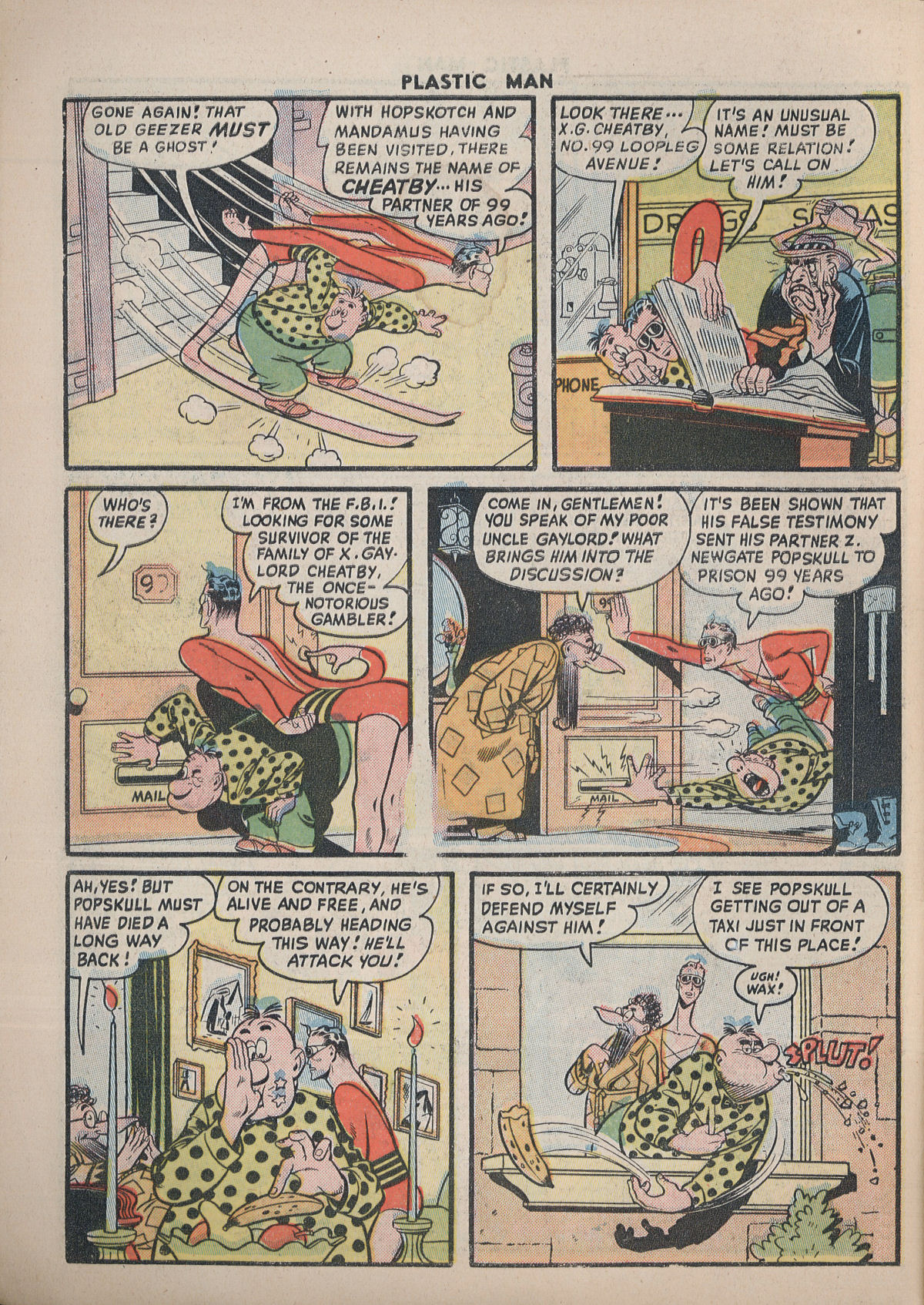 Read online Plastic Man (1943) comic -  Issue #18 - 31