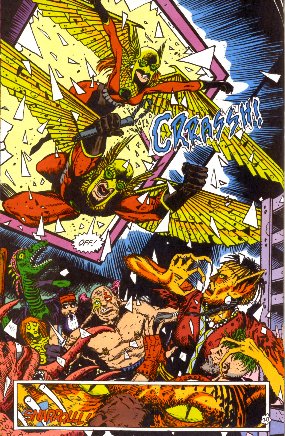 Read online Hawkworld (1990) comic -  Issue #30 - 21