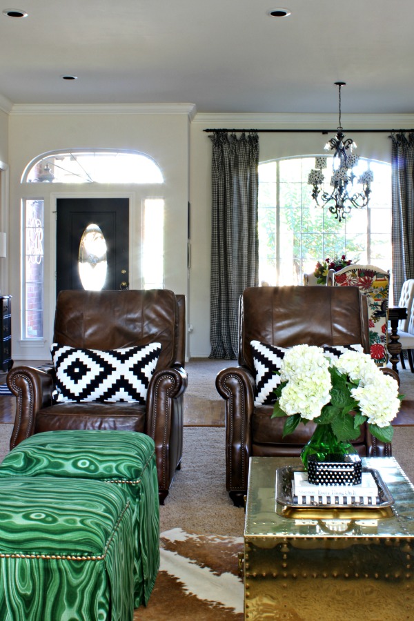 How To Visually Lighten Up Dark Leather, How To Brighten Up Black Leather Sofa