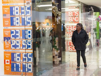 Se mantiene el dólar en menos de $19 pesos