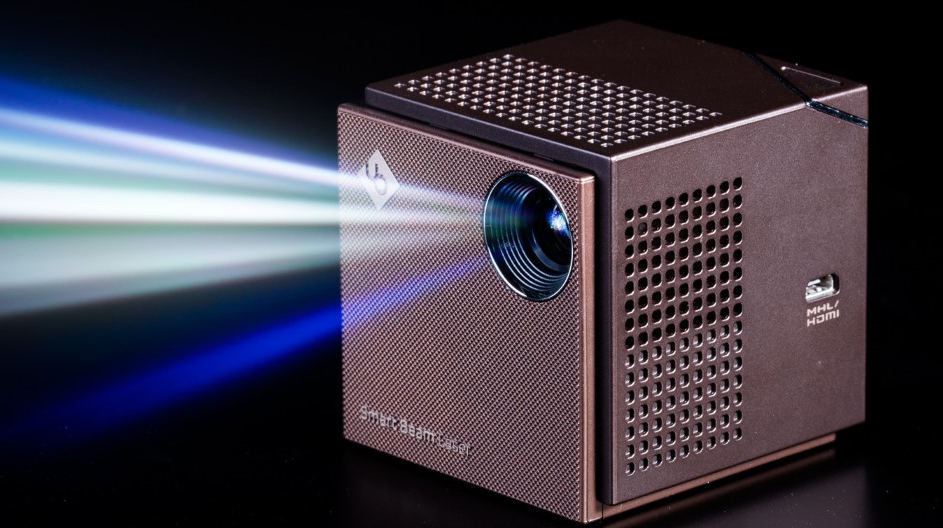 UO Beam smart laser projector mini little cube projector