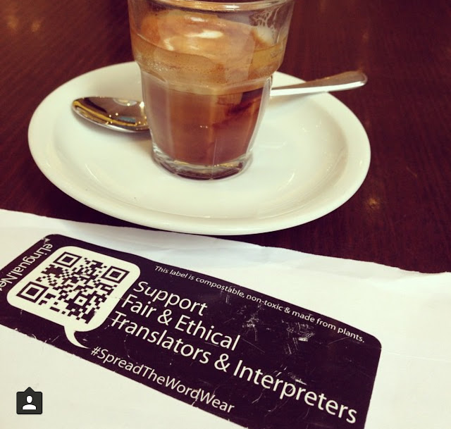 Fair & Ethical Translators and Interpreters, Sticker Tagging Campaign via www.elingual.net
