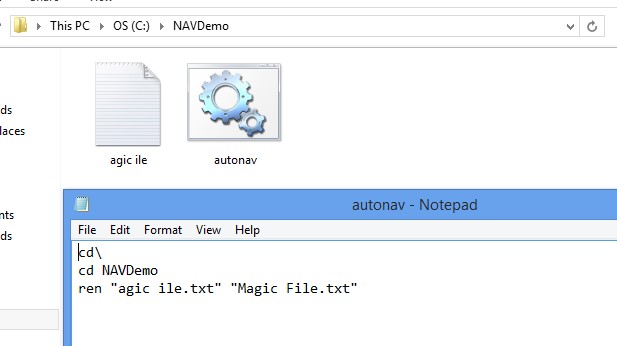 NAV 2013 & Later - How to Run a Batch File From NAV.