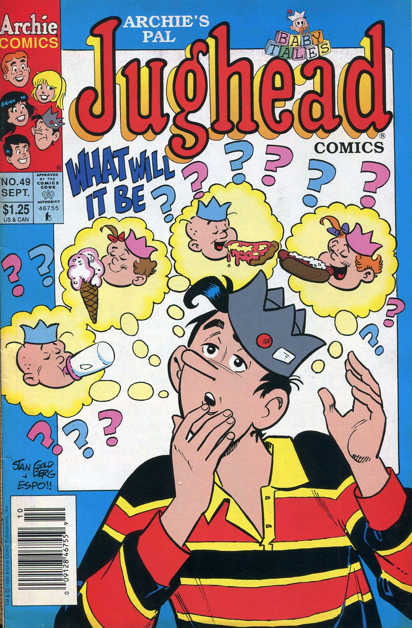Read online Archie's Pal Jughead Comics comic -  Issue #49 - 1