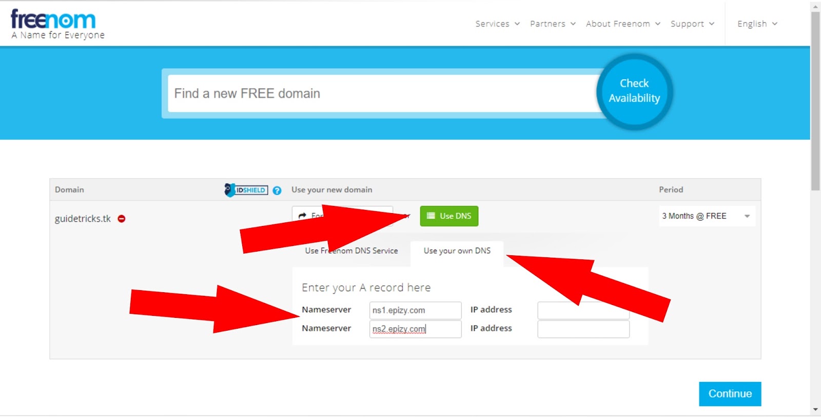 How To Get a Free Domain Name