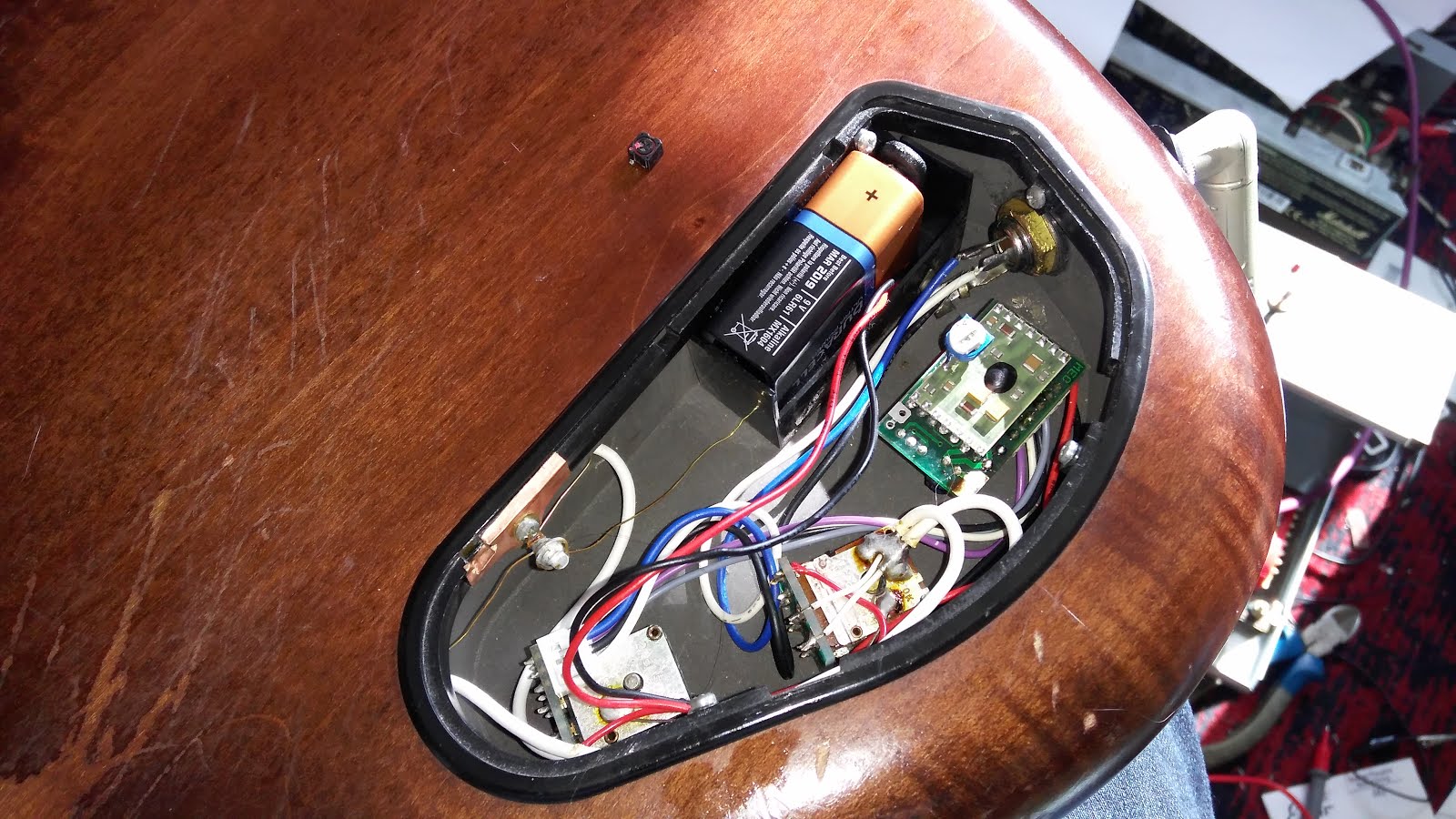 HGE Contraptions (hobby/nonbusiness) Warwick Bass Preamp repair