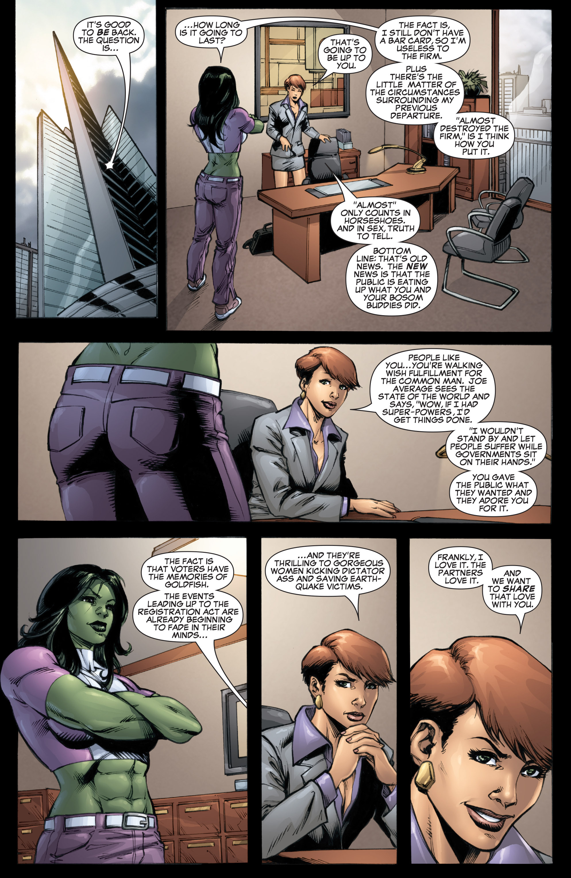 Read online She-Hulk (2005) comic -  Issue #37 - 20