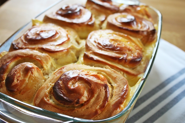 Hefe-Schnecken mit Vanillepudding | Fashion Kitchen